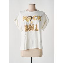 NINETTE - T-shirt blanc en coton - Femme - Taille TU - Modz
