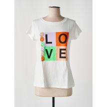 NINETTE - T-shirt blanc en coton - Femme - Taille TU - Modz