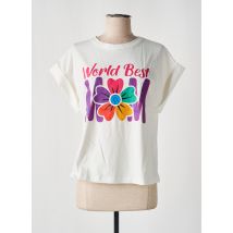 NINETTE - T-shirt blanc en coton - Femme - Taille TU - Modz