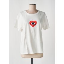 NINETTE - T-shirt orange en coton - Femme - Taille TU - Modz
