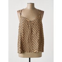 ONLY - Top beige en viscose - Femme - Taille 42 - Modz