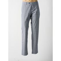 BUGATTI - Pantalon droit gris en coton - Homme - Taille 40 - Modz