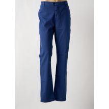 TELERIA ZED - Pantalon chino bleu en coton - Homme - Taille W42 - Modz
