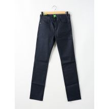HUGO BOSS - Jeans coupe slim bleu en coton - Homme - Taille TU - Modz
