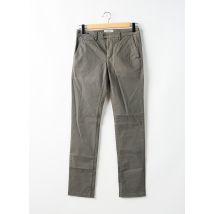 TELERIA ZED - Pantalon chino gris en coton - Homme - Taille W30 - Modz