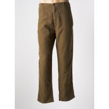 PIONEER - Pantalon chino vert en lin - Homme - Taille 46 - Modz