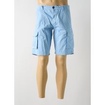 40WEFT - Bermuda bleu en coton - Homme - Taille 38 - Modz