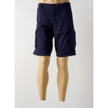 40WEFT - Bermuda bleu en coton - Homme - Taille 46 - Modz