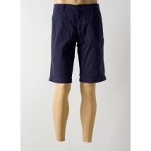 40WEFT - Bermuda bleu en coton - Homme - Taille 48 - Modz