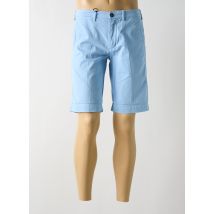 40WEFT - Bermuda bleu en coton - Homme - Taille 42 - Modz