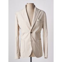 BOB - Blazer beige en coton - Homme - Taille L - Modz