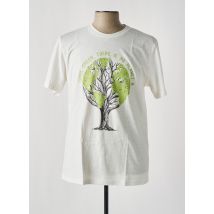 HIDEOUT - T-shirt beige en coton - Homme - Taille L - Modz