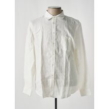 BY CHARLIE B - Chemise manches longues blanc en lin - Homme - Taille XXL - Modz