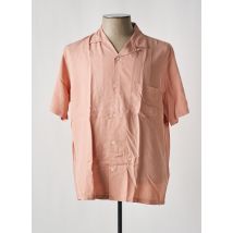BY CHARLIE B - Chemise manches courtes rose en lyocell - Homme - Taille XXL - Modz