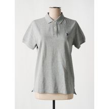 U.S. POLO ASSN - Polo gris en coton - Femme - Taille 36 - Modz