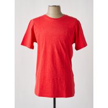 KNOWLEDGE COTTON APPAREL - T-shirt rouge en coton - Homme - Taille M - Modz