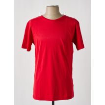 KNOWLEDGE COTTON APPAREL - T-shirt rouge en coton - Homme - Taille M - Modz