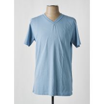 KNOWLEDGE COTTON APPAREL - T-shirt bleu en coton - Homme - Taille M - Modz