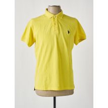 U.S. POLO ASSN - Polo jaune en coton - Homme - Taille M - Modz