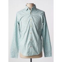 BY CHARLIE B - Chemise manches longues bleu en coton - Homme - Taille S - Modz