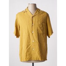 BY CHARLIE B - Chemise manches courtes jaune en lyocell - Homme - Taille XL - Modz