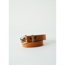 VERTICAL - Ceinture beige en cuir - Homme - Taille 42 - Modz