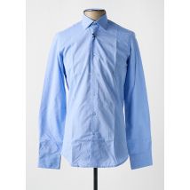 BANDE ORIGINALE - Chemise manches longues bleu en coton - Homme - Taille M - Modz