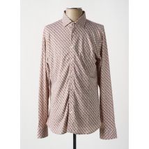 DESOTO - Chemise manches longues jaune en coton - Homme - Taille XXL - Modz