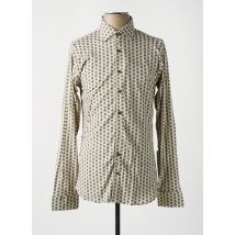 DESOTO - Chemise manches longues vert en coton - Homme - Taille S - Modz