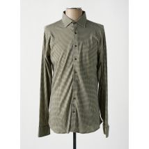 DESOTO - Chemise manches longues vert en coton - Homme - Taille M - Modz