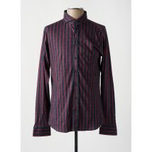 DESOTO - Chemise manches longues rose en coton - Homme - Taille XL - Modz