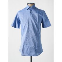 BANDE ORIGINALE - Chemise manches courtes bleu en coton - Homme - Taille L - Modz