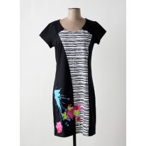 ZAS-K - Chemise de nuit noir en coton - Femme - Taille 34 - Modz