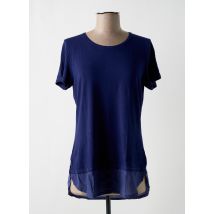 ZAS-K - Tunique manches courtes bleu en viscose - Femme - Taille 36 - Modz