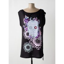 ZAS-K - Tunique sans manche noir en coton - Femme - Taille 38 - Modz