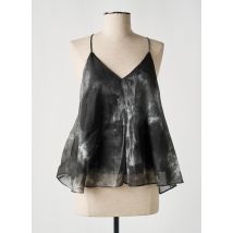 GIOYA & CO - Top gris en tencel - Femme - Taille TU - Modz