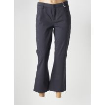 HAPPY - Pantalon 7/8 gris en coton - Femme - Taille W26 - Modz