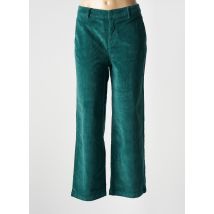 HAPPY - Pantalon large vert fonce en coton - Femme - Taille W32 - Modz