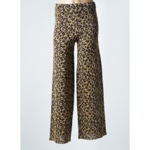 JS MILLENIUM - Pantalon large beige en viscose - Femme - Taille 38 - Modz