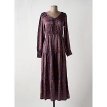 COLINE - Robe longue orange en polyester - Femme - Taille 36 - Modz