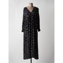 VINTAGE LOVE - Robe longue noir en polyester - Femme - Taille 38 - Modz