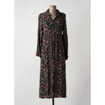 AN' GE - Robe mi-longue noir en viscose - Femme - Taille 36 - Modz