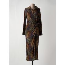 LITTLE SISTER'S - Robe longue noir en viscose - Femme - Taille 36 - Modz