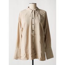 VILA ROUGE - Chemisier beige en viscose - Femme - Taille 34 - Modz