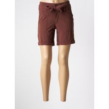 TRAMONTANA - Short marron en polyamide - Femme - Taille 44 - Modz