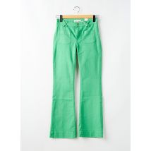 RED LEGEND - Pantalon flare vert en coton - Femme - Taille W27 - Modz