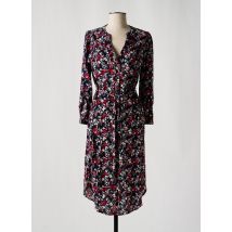 JENSEN - Robe mi-longue bleu en viscose - Femme - Taille 44 - Modz