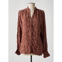 JENSEN - Chemisier marron en viscose - Femme - Taille 40 - Modz