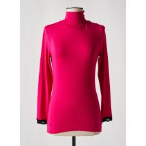 NATHALIE CHAIZE - Sous-pull rose en viscose - Femme - Taille 36 - Modz