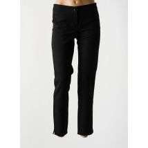 NATHALIE CHAIZE - Pantalon 7/8 noir en polyester - Femme - Taille 36 - Modz